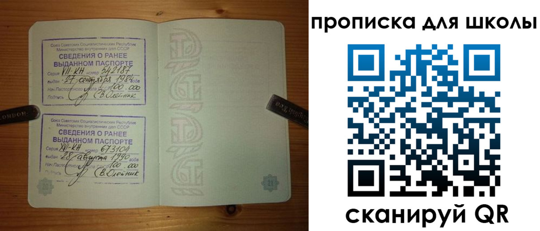 прописка для школы в Окуловке